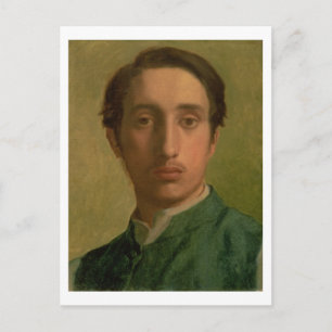Edgar Degas SJÄLVPORTRÄTT Vykort