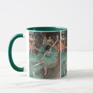 Edgar Degas - Skräddarr / Dancer in Grönt Mugg