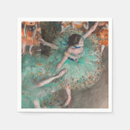 Edgar Degas - Skräddarr / Dancer in Grönt Pappersservett