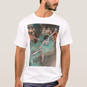 Edgar Degas - Skräddarr / Dancer in Grönt T Shirt