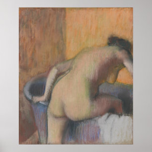 Edgar Degas   Snabb övergång till en tub Poster