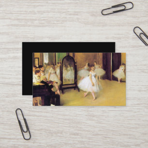 Edgar Degas som dansen klassificerar Visitkort