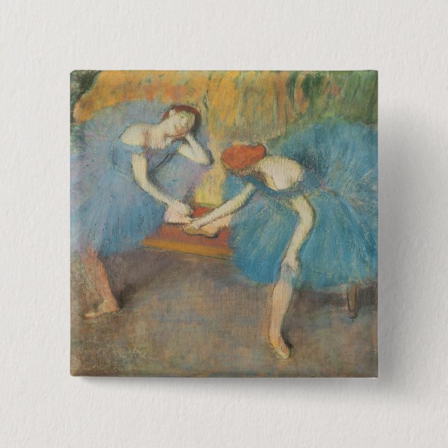 Edgar Degas | som två dansare på vilar, dansare i Knapp (Framsida)