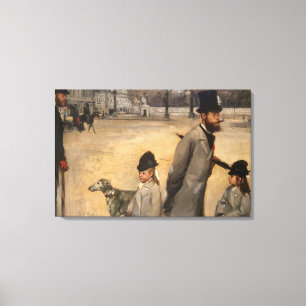 Edgar Degas   Ställe de la Concorde, 1875 Canvastryck
