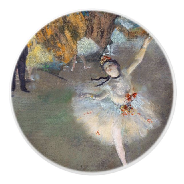 Edgar Degas - Stjärna/dansare på scenen Knopp (Framsidan)