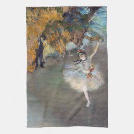 Edgar Degas - Stjärna/dansare på scenen Kökshandduk