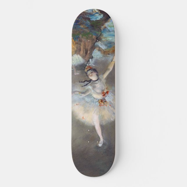Edgar Degas - Stjärna/dansare på scenen Mini Skateboard Bräda 18,5 Cm (Framsida)