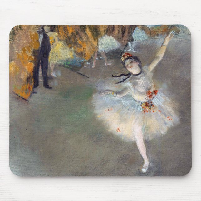 Edgar Degas - Stjärna/dansare på scenen Musmatta (Framsidan)
