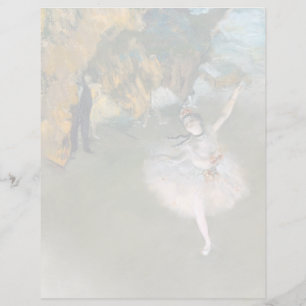 Edgar Degas Stjärna eller dansare på scenen