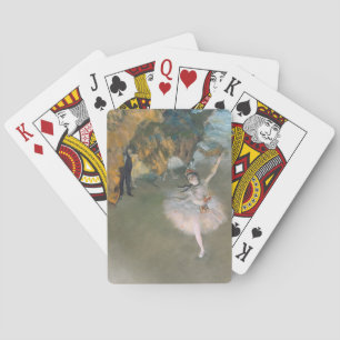 Edgar Degas Stjärna eller dansare på scenen Casinokort