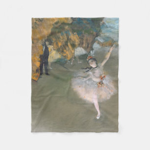 Edgar Degas   Stjärna eller dansare på scenen Fleecefilt