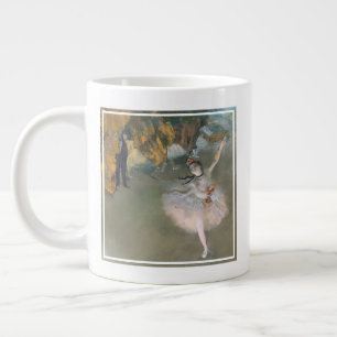 Edgar Degas Stjärna eller dansare på scenen Jumbo Mugg