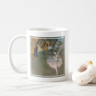 Edgar Degas Stjärna eller dansare på scenen Kaffemugg