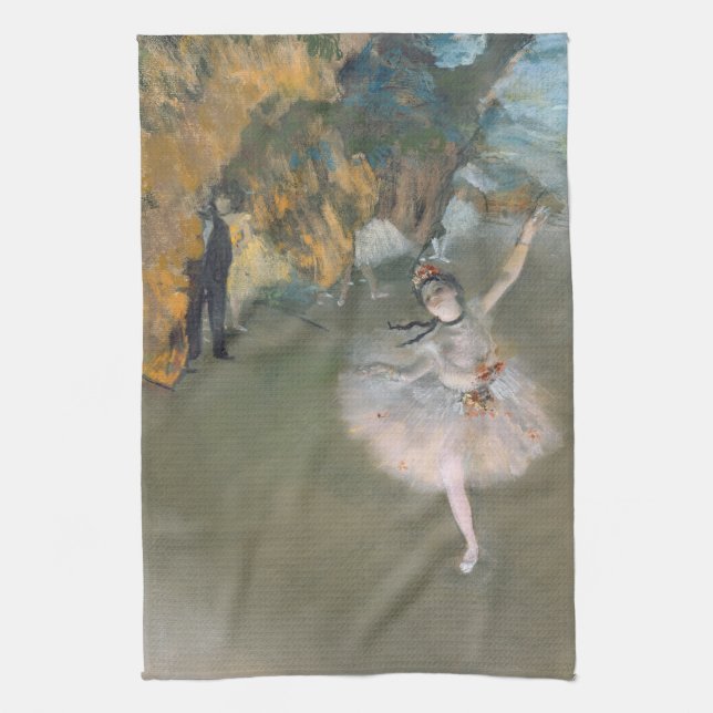 Edgar Degas | Stjärna eller dansare på scenen Kökshandduk (Vertikal)