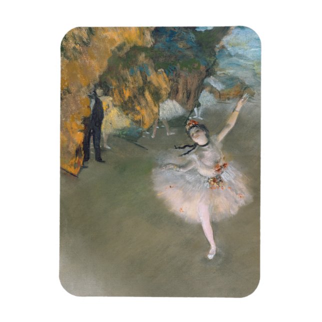 Edgar Degas | Stjärna eller dansare på scenen Magnet (Vertikal)