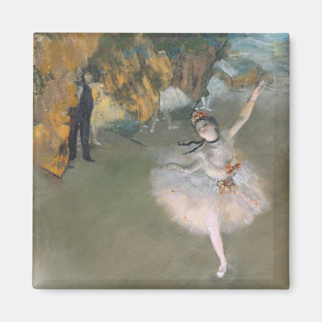 Edgar Degas | Stjärna eller dansare på scenen Magnet (Framsidan)