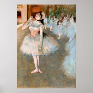 Edgar Degas stjärna - Impressionism Poster