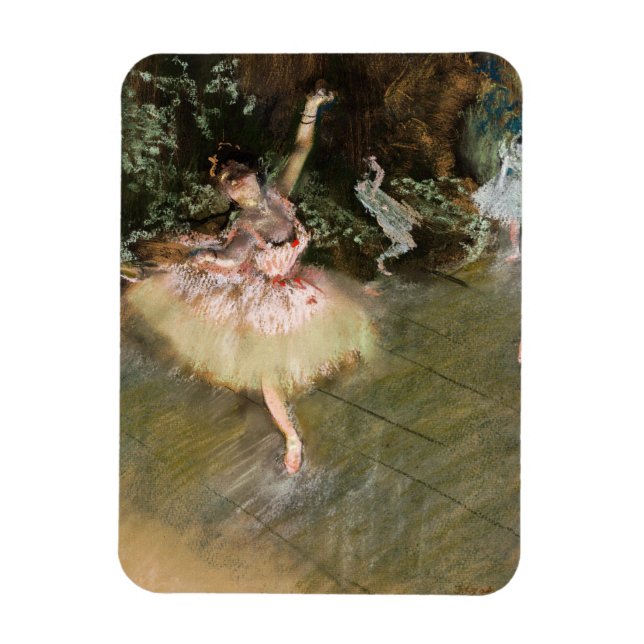 Edgar Degas - Stjärnan 1878 Magnet (Vertikal)