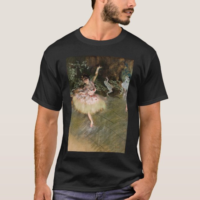 Edgar Degas - Stjärnan 1878 T Shirt (Framsida)