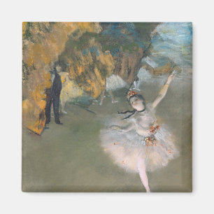 Edgar Degas stjärnan eller dansare på arranger Magnet