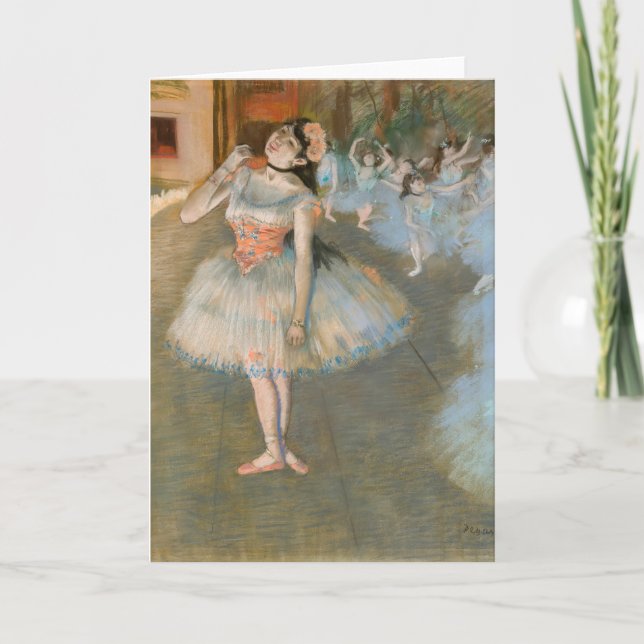 Edgar Degas - Stjärnan Kort (Framsida)