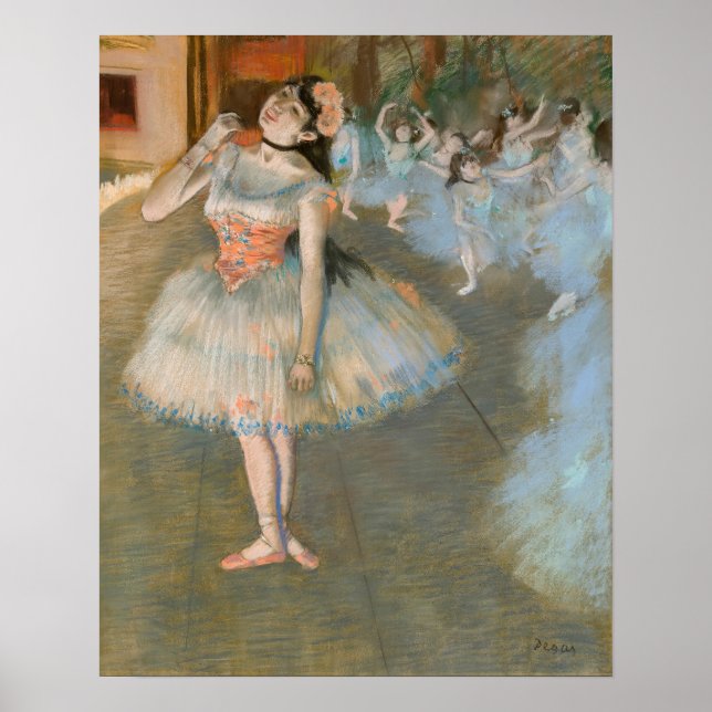 Edgar Degas - stjärnorna Poster (Framsidan)
