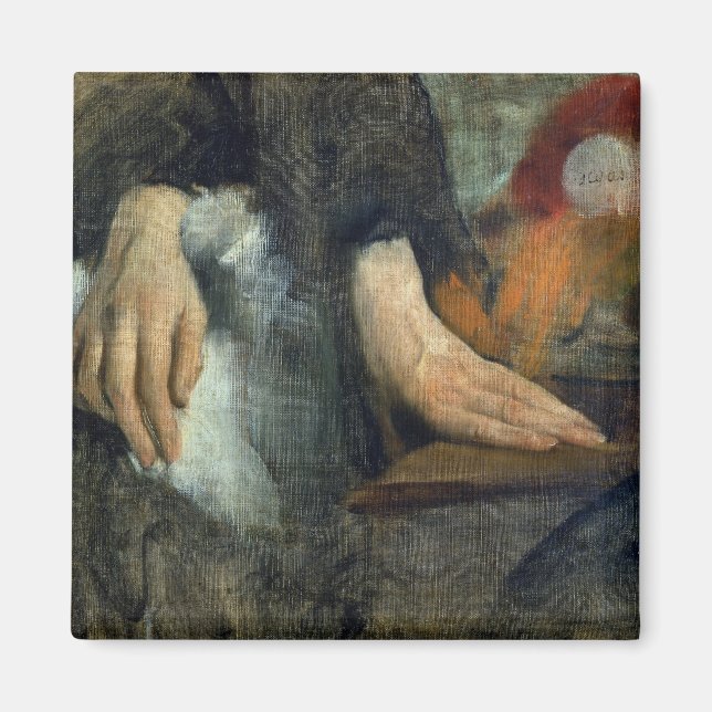 Edgar Degas | Studie av Händer, 1859-60 Magnet (Framsidan)