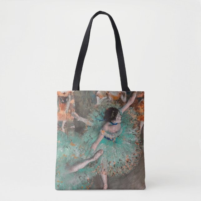 Edgar Degas - Svajande dansare / Dansare i grönt Tygkasse (Framsida)