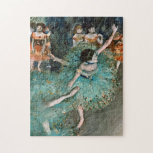 Edgar Degas - Svettdansare. Dansar i Grönt Pussel