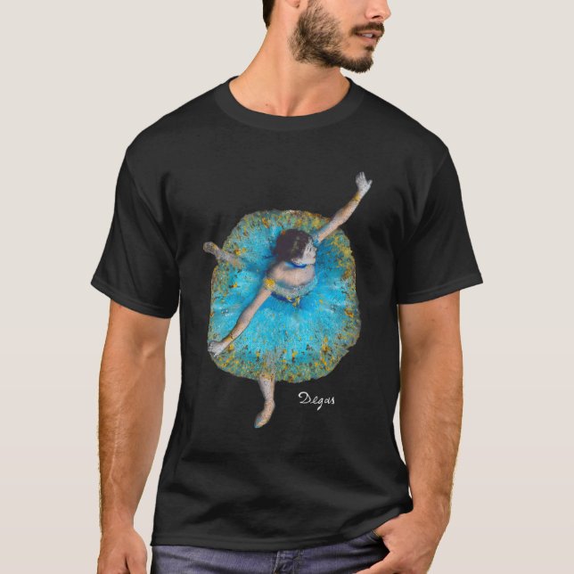 Edgar Degas Swaying Dancer Balett T Shirt (Framsida)