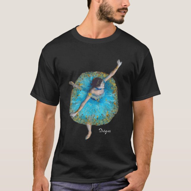 Edgar Degas Swutay Dancer Ballet T Shirt (Framsida)