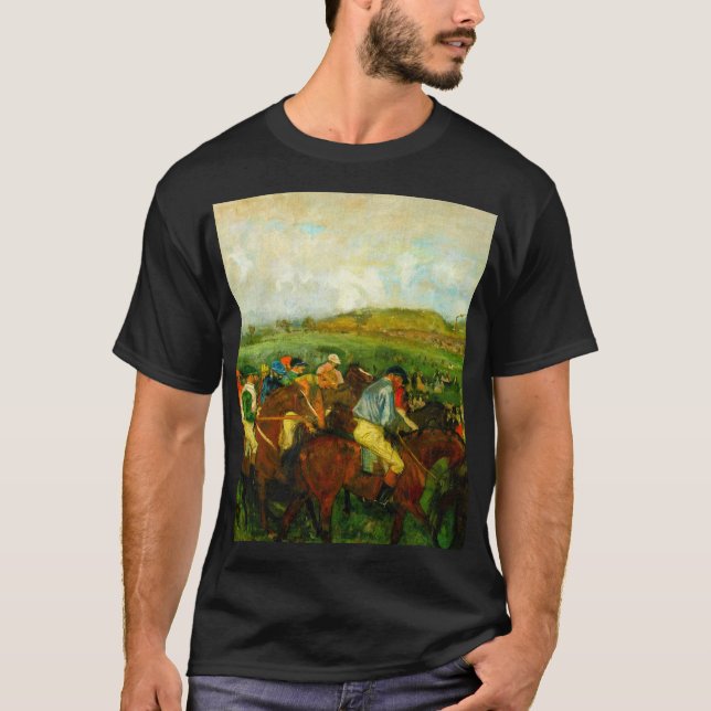 Edgar Degas  T Shirt (Framsida)