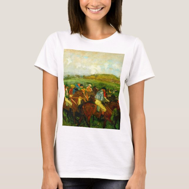Edgar Degas  T Shirt (Framsida)