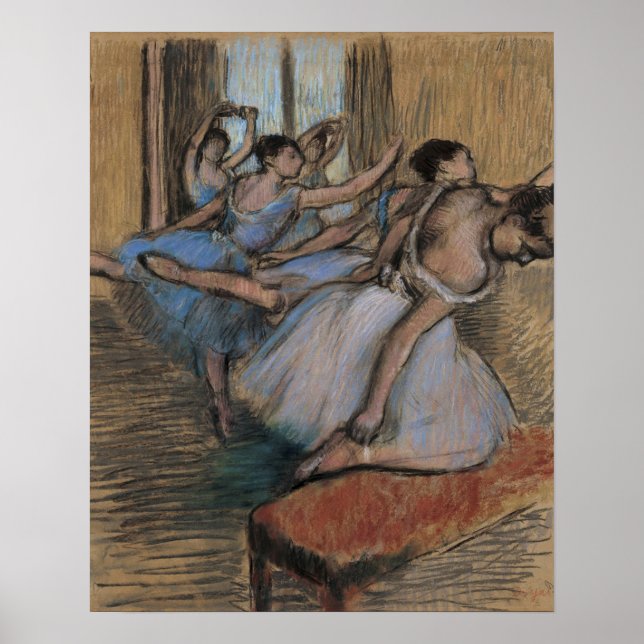 Edgar Degas | Tankare Poster (Framsidan)