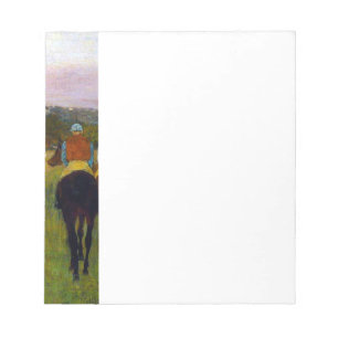 Edgar Degas Tävling Horses vid Longchamp Anteckningsblock