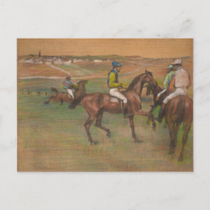 Edgar Degas - Tävling Horses Vykort