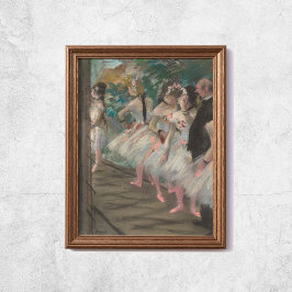 Edgar Degas the Ballet Old Berömd Art Poster