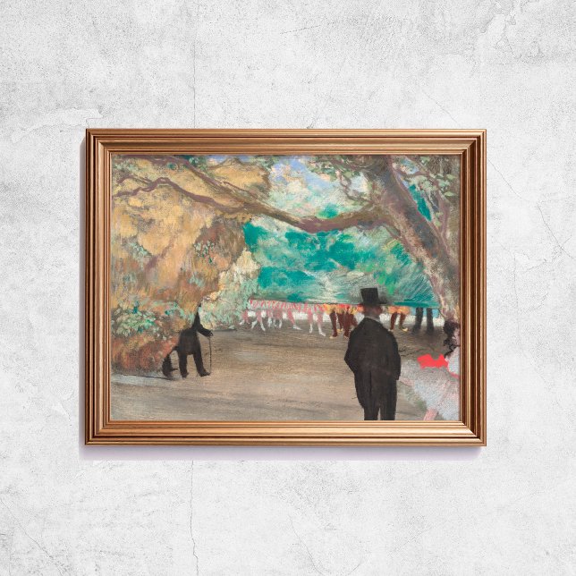 Edgar Degas the Curtain Dancers Art Poster (Edgar Degas The Curtain Dancers Art Poster
)