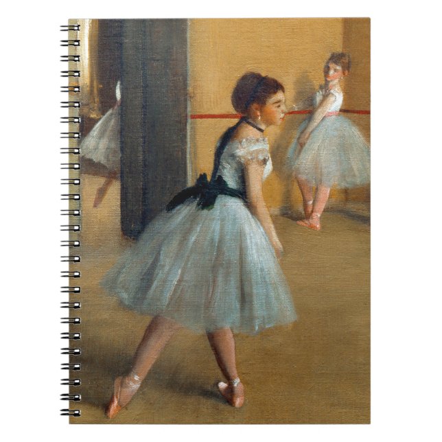 Edgar Degas the Dance Foyer at Opera Anteckningsbok (Framsidan)