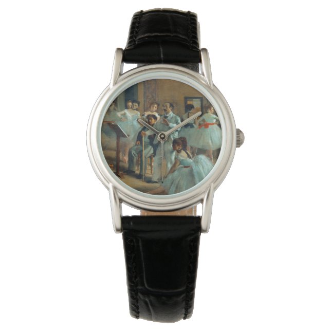 Edgar Degas the Dance Foyer at Opera Armbandsur (Framsida)