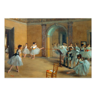 Edgar Degas the Dance Foyer at Opera Fototryck