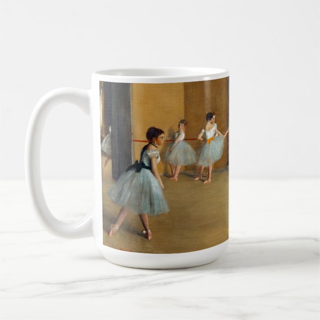 Edgar Degas the Dance Foyer at Opera Kaffemugg (Vänster)