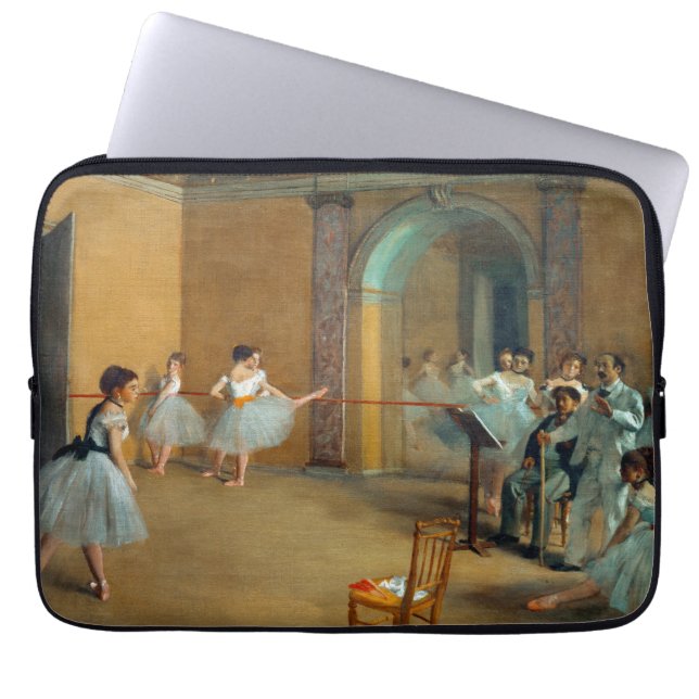 Edgar Degas the Dance Foyer at Opera Laptop Fodral (Framsidan)