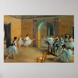 Edgar Degas the Dance Foyer at Opera Poster