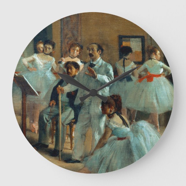 Edgar Degas the Dance Foyer at Opera Stor Klocka (Framsida)