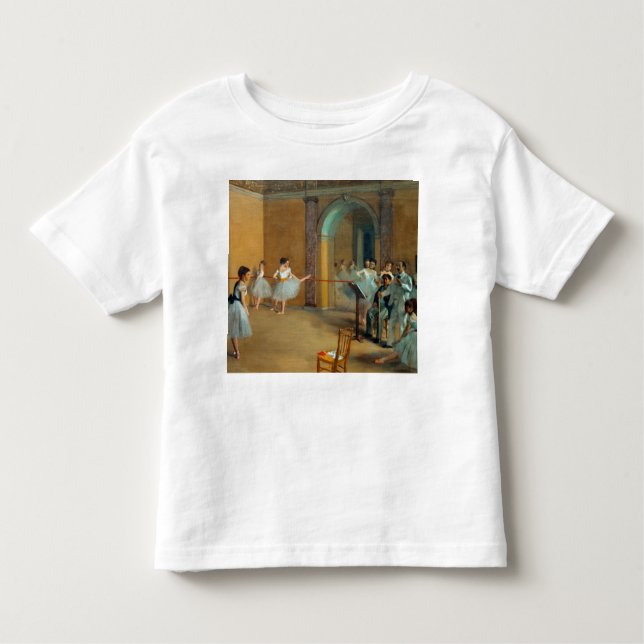 Edgar Degas the Dance Foyer at Opera T Shirt (Framsida)
