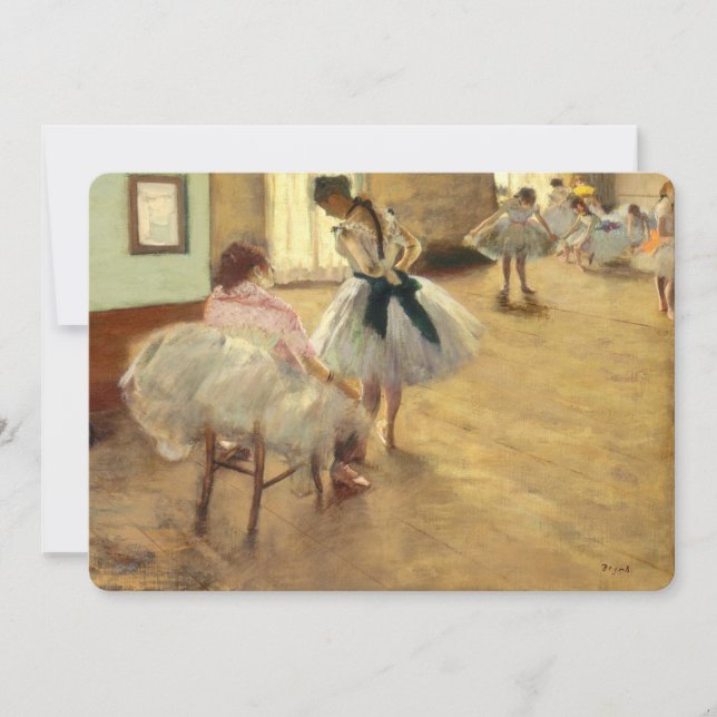 Edgar Degas the Dance Lesson (Framsida)