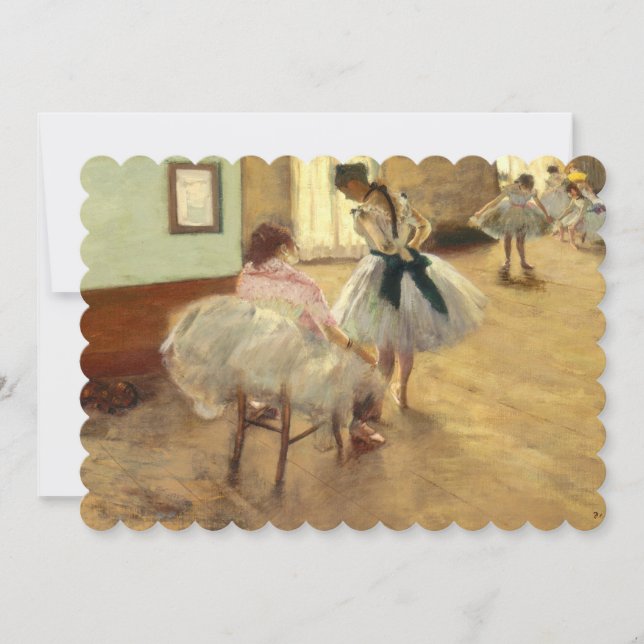Edgar Degas the Dance Lesson (Framsida)