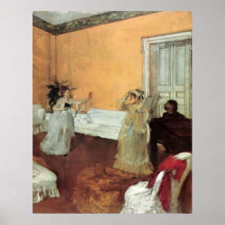 Edgar Degas the Duet Poster