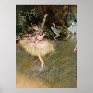 Edgar Degas - The Star 1878 Poster